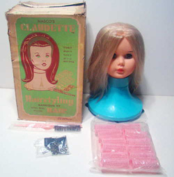 Vintage Mannequin Kit Claudette,
                            Hairstyling,