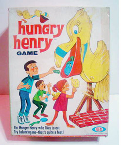 Vintage Action Game Hungry Henry