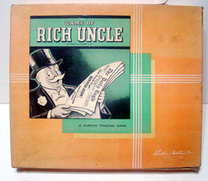 Parker Brothers, Rich Uncle, board
                            game